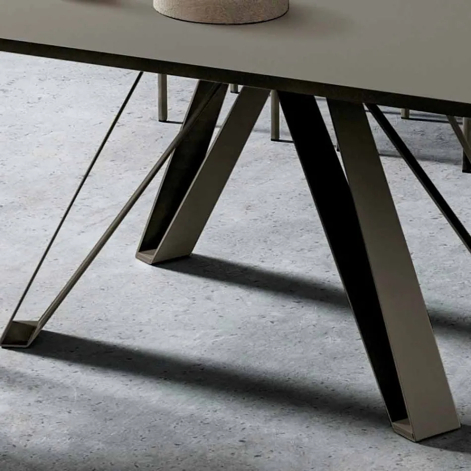 Tavolo Allungabile Fino a 280 cm in Fenix Made in Italy, Pregiato - Aresto Viadurini