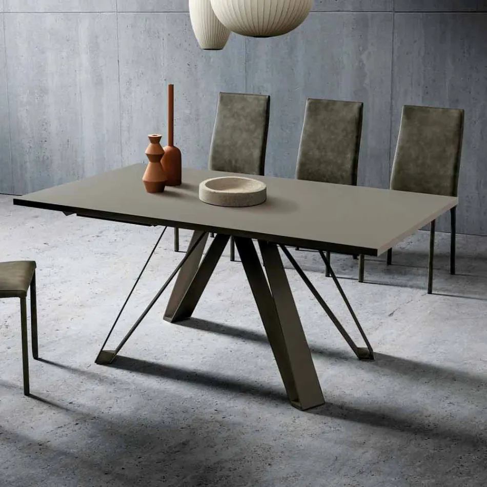 Tavolo Allungabile Fino a 280 cm in Fenix Made in Italy, Pregiato - Aresto Viadurini