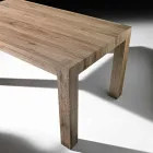 Tavolo allungabile fino a 300 cm design moderno in melaminico Oky Viadurini