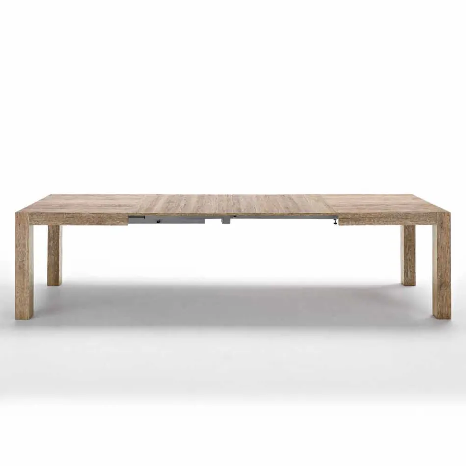 Tavolo allungabile fino a 300 cm design moderno in melaminico Oky Viadurini