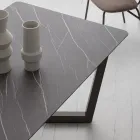 Tavolo Allungabile Fino a 300 cm in Hpl Stratificato Made in Italy - Bastiano Viadurini