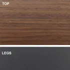 Tavolo Allungabile Fino a 300 cm in Legno e Acciaio Made in Italy - Settimmio Viadurini