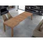 Tavolo Allungabile Fino a 470 cm in Legno Impiallacciato Made in Italy – Gordito Viadurini