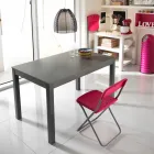 Tavolo allungabile in legno di faggio made in Italy Tito Viadurini
