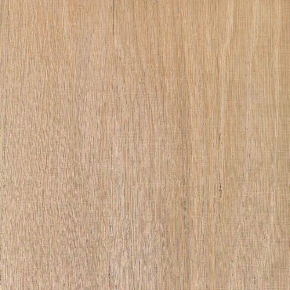 Tavolo Allungabile in Legno Frassino con Fasce Laterali Verniciato Grigio – Ketla Viadurini