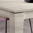 Tavolo Allungabile in Melaminico di Diverse Finiture Made in Italy - Lily Viadurini