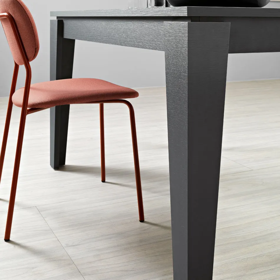 Tavolo Allungabile in Melaminico di Diverse Finiture Made in Italy - Lily Viadurini