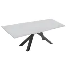 Tavolo Allungabile Moderno con Piano in Legno Laminato Made in Italy – Settimmio Viadurini