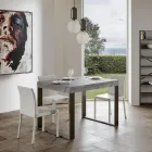 Tavolo Allungabile Moderno in Legno Nobilitato Fatto in Italia - Badesi Viadurini