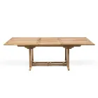 Tavolo Allungabile Outdoor in Teak di Varie Misure – Yggdrasil Viadurini