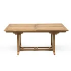 Tavolo Allungabile Outdoor in Teak di Varie Misure – Yggdrasil Viadurini