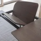 Tavolo Allungabile Pranzo in Legno Impiallacciato fino a 170 cm - Nutello Viadurini