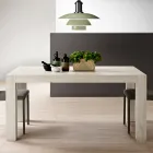 Tavolo Allungabile Realizzato in Melaminico Folding Made in Italy - Oky Viadurini