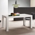 Tavolo Allungabile Realizzato in Melaminico Folding Made in Italy - Oky Viadurini