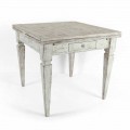 Tavolo Artigianale Allungabile Fino a 170 cm in Legno Made in Italy - Marsiglia
