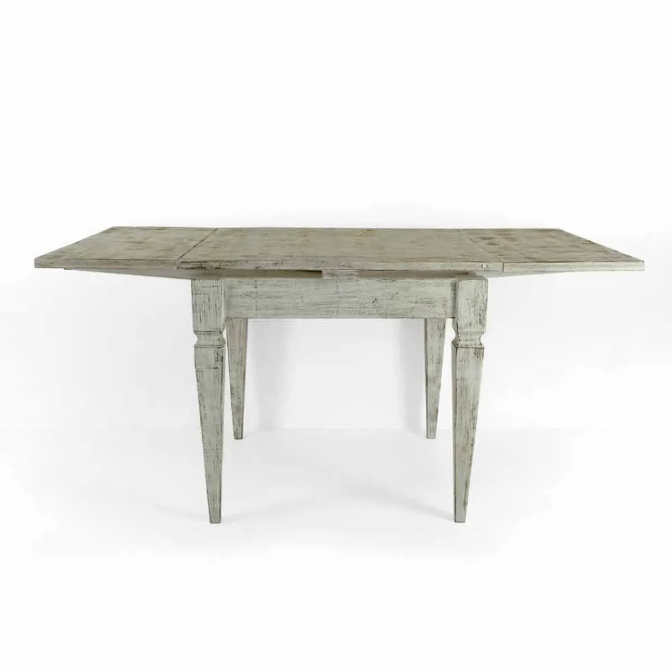 Tavolo Artigianale Allungabile Fino a 170 cm in Legno Made in Italy - Marsiglia Viadurini