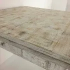 Tavolo Artigianale Allungabile Fino a 170 cm in Legno Made in Italy - Marsiglia Viadurini