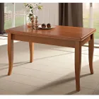 Tavolo Classico Allungabile in Legno Impiallacciato Artigianale - Karim Viadurini