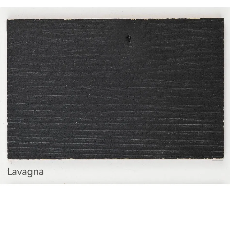 Tavolo con Piana Placcata in Rovere Massello e Base in Cristallo Made in Italy - Noelia Viadurini