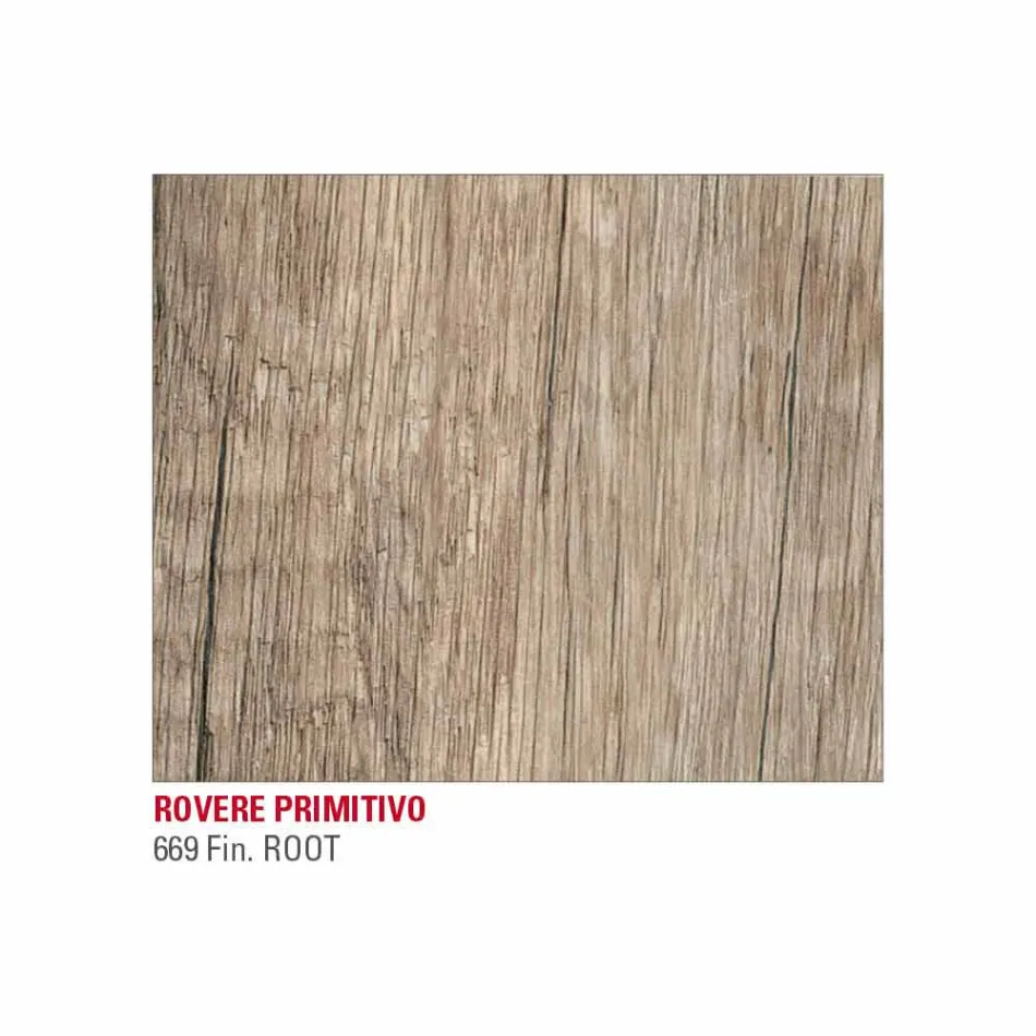 Tavolo con Piano Allungabile Fino a 334 cm Effetto Legno Made in Italy - Bavaria Viadurini