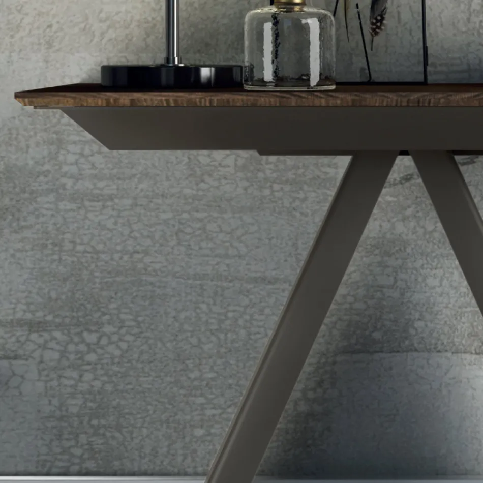 Tavolo Consolle Allungabile fino a 325 cm in Laminato Made in Italy – Dalmata Viadurini