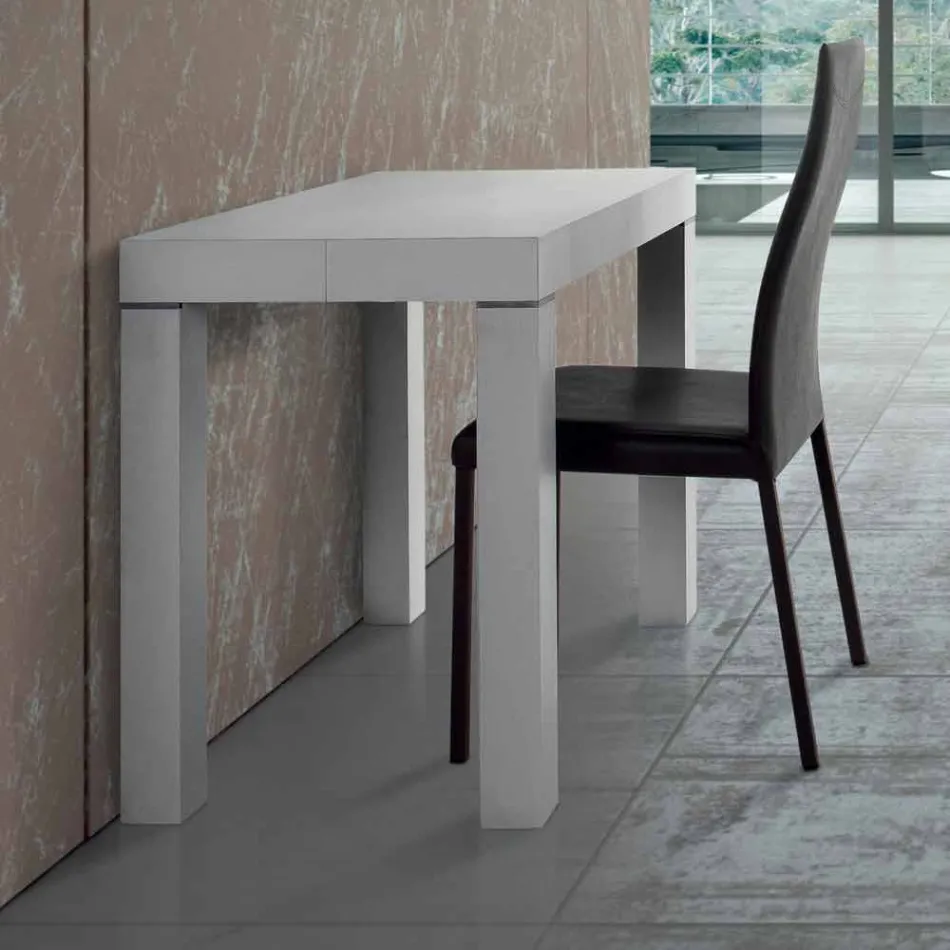 Tavolo Consolle Allungabile fino a 325 cm in Laminato Made in Italy – Gordito Viadurini