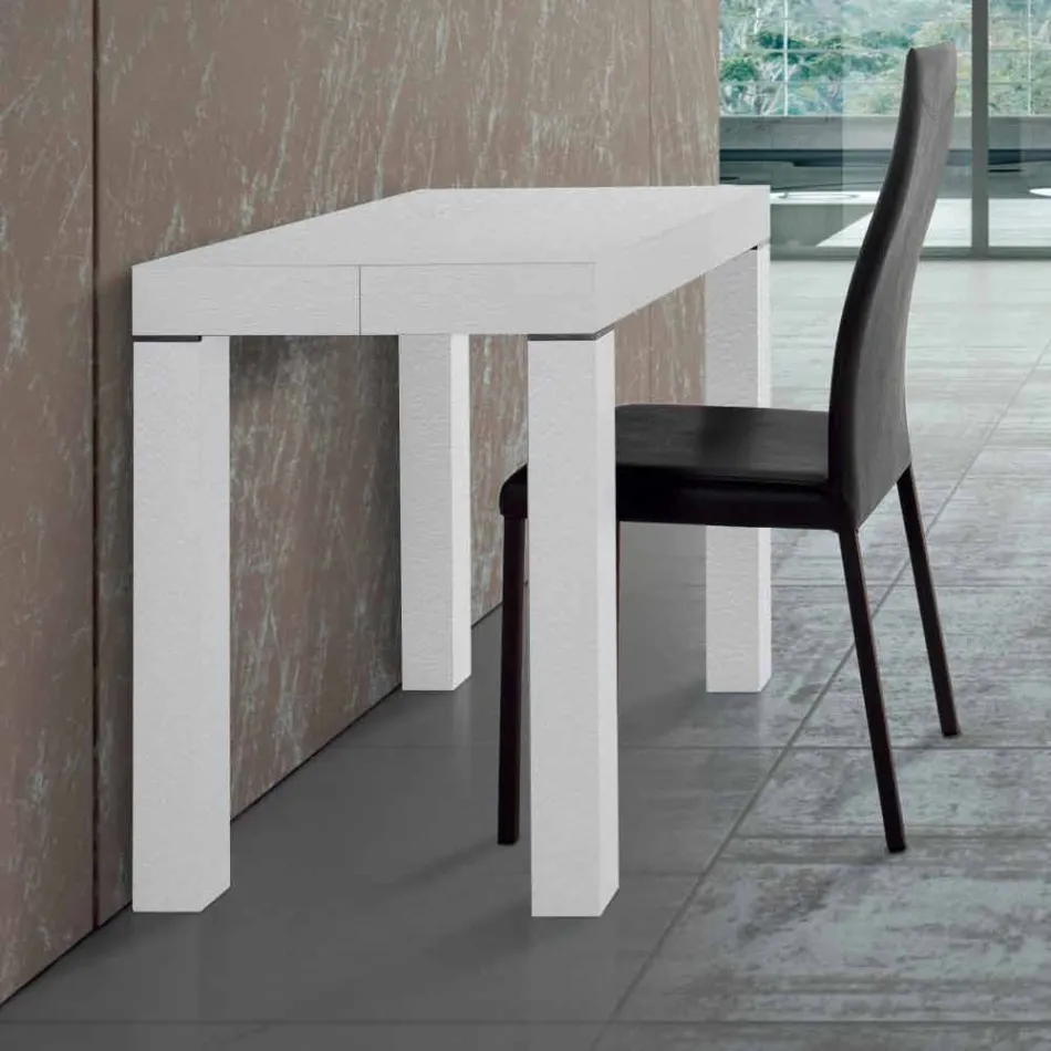 Tavolo Consolle Allungabile fino a 325 cm in Laminato Made in Italy – Gordito Viadurini