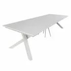 Tavolo Consolle Allungabile fino a 325 cm in Melaminico Made in Italy – Settimmio Viadurini
