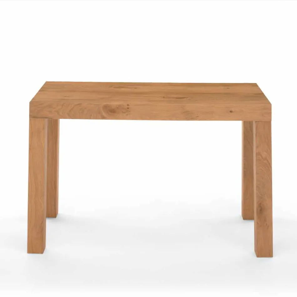 Tavolo Consolle Allungabile in Legno Impiallacciato Made in Italy – Gordito Viadurini