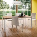 Tavolo Cucina Allungabile Fino a 240 cm Effetto Legno Made in Italy - Maltese