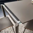 Tavolo Cucina Allungabile Fino a 240 cm in Fenix Realizzato in Italia - Maltese Viadurini