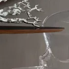 Tavolo da Cucina in Fenix e Marmo Sintetico Laccato Made in Italy -Brontolo Viadurini