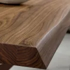 Tavolo da Cucina in Legno Scortecciato di Alta Qualità Made in Italy - Pinocchio Viadurini