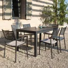 Tavolo da Esterno Allungabile a 250 cm in Metallo Made in Italy - Beverly Viadurini