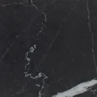 Tavolo da Esterno con Base in Legno e Piano in Ceramica Nero Marquinia - Infinity Viadurini