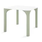Tavolo da Giardino in Hpl con Gambe in Polietilene Made in Italy - Glen Viadurini