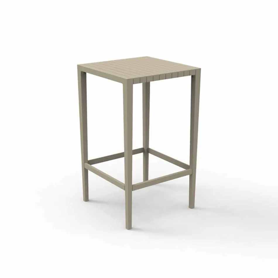 Tavolo da giardino Spritz by Vondom in polipropilene e fibra di vetro Viadurini