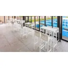Tavolo da giardino Spritz by Vondom in polipropilene e fibra di vetro Viadurini