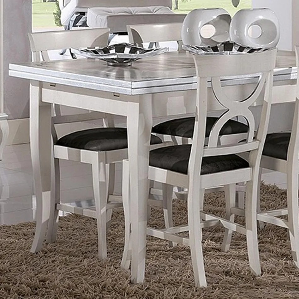 Tavolo da Pranzo Allungabile 240 cm Stile Classico Made in Italy - Helisa Viadurini