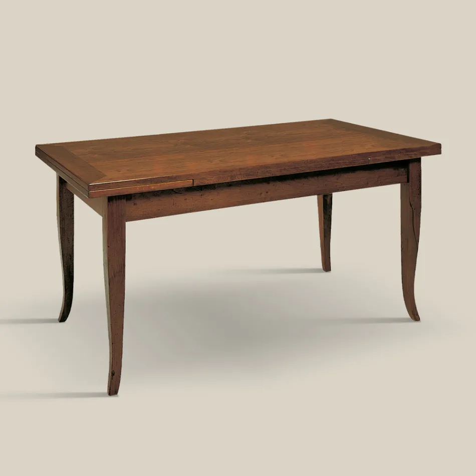 Tavolo da Pranzo Allungabile 240 cm Stile Classico Made in Italy - Helisa Viadurini