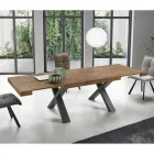 Tavolo da Pranzo Allungabile a 260 cm Effetto Legno Made in Italy - Lenova Viadurini