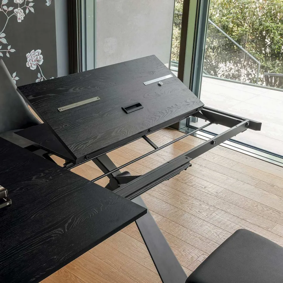 Tavolo da Pranzo Allungabile a 298 cm in Nobilitato Made in Italy - Fedemo Viadurini