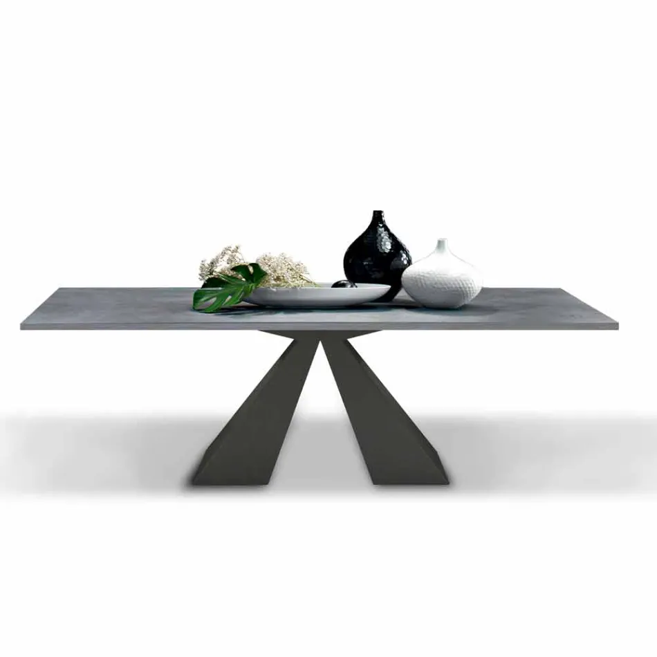 Tavolo da Pranzo Allungabile a 300 cm in Laminato HPL Made in Italy - Dalmata Viadurini