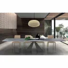 Tavolo da Pranzo Allungabile a 300 cm in Laminato HPL Made in Italy - Dalmata Viadurini