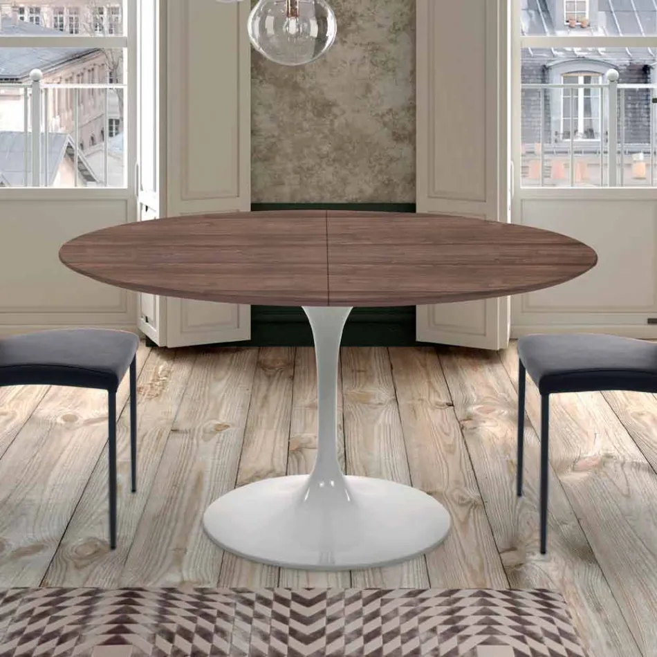 Tavolo da Pranzo Allungabile Fino a 170 cm in Laminato Made in Italy - Dollars Viadurini