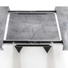 Tavolo da Pranzo Allungabile Fino a 220 cm con Piano in Legno Nobilitato - Amiro Viadurini
