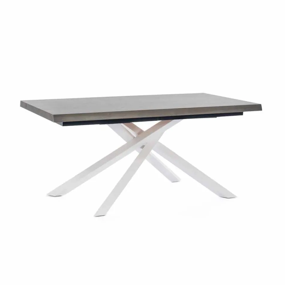 Tavolo da Pranzo Allungabile Fino a 240 cm in Legno Made in Italy - Xino Viadurini