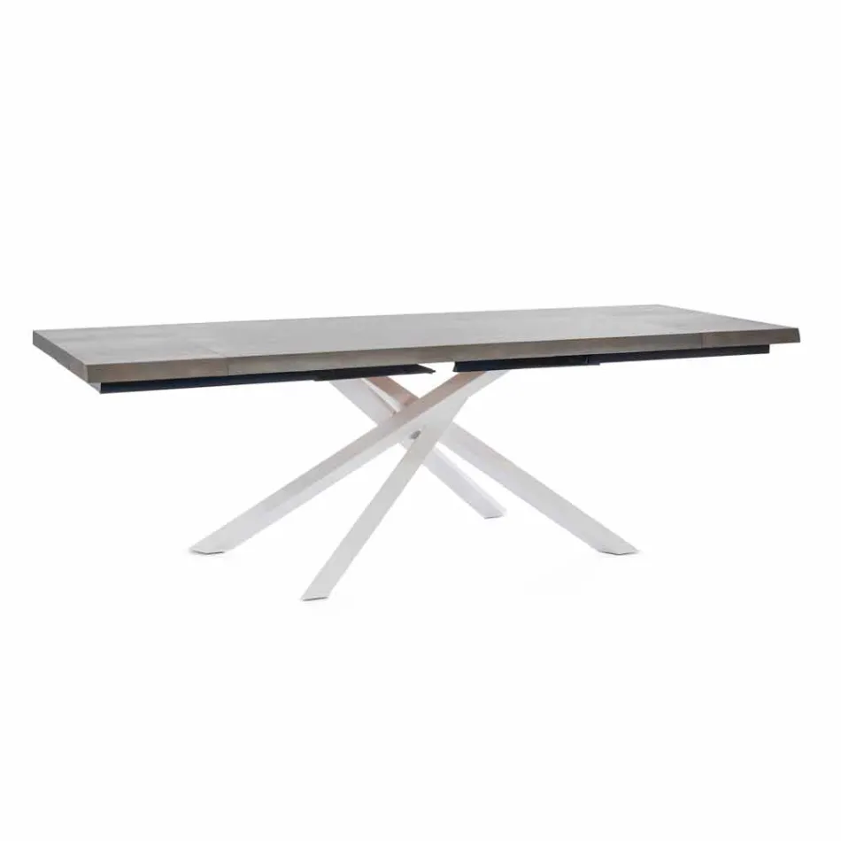 Tavolo da Pranzo Allungabile Fino a 240 cm in Legno Made in Italy - Xino Viadurini