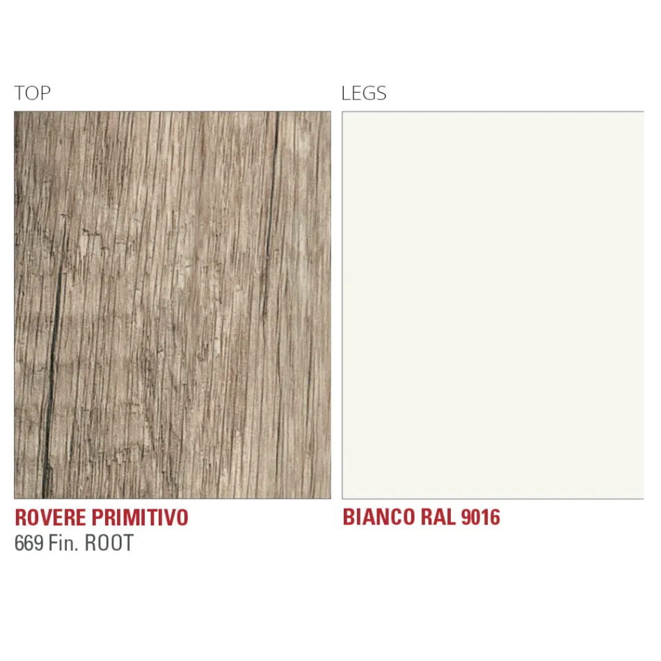 Tavolo da Pranzo Allungabile Fino a 252 cm in Hpl Made in Italy - Efisto Viadurini