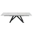 Tavolo da Pranzo Allungabile Fino a 278 cm in Laminam Made in Italy - Settimmio Viadurini